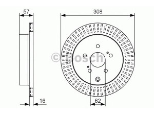 BOSCH 0 986 479 T16 stabdžių diskas 
 Dviratė transporto priemonės -> Stabdžių sistema -> Stabdžių diskai / priedai
55611-77K00, 55611-77K01