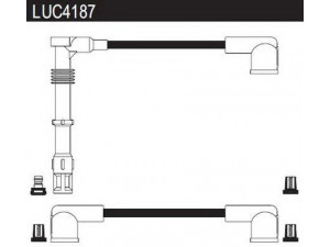 LUCAS ELECTRICAL LUC4187 uždegimo laido komplektas 
 Kibirkšties / kaitinamasis uždegimas -> Uždegimo laidai/jungtys
T020B