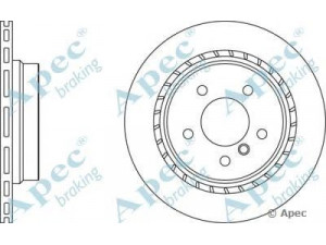 APEC braking DSK376 stabdžių diskas 
 Dviratė transporto priemonės -> Stabdžių sistema -> Stabdžių diskai / priedai
34212227177, 34212227737