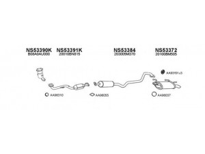 VENEPORTE 530119 išmetimo sistema 
 Išmetimo sistema -> Išmetimo sistema, visa