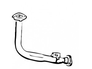 WALKER 13686 išleidimo kolektorius
95638423, 95638423