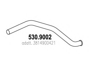 ASSO 530.9002 išleidimo kolektorius
3814900421