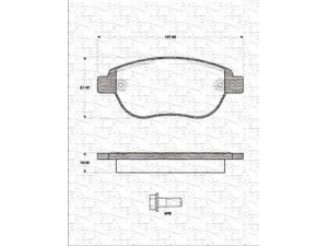 MAGNETI MARELLI 363702161231 stabdžių trinkelių rinkinys, diskinis stabdys 
 Techninės priežiūros dalys -> Papildomas remontas
425235, 425253, 425222