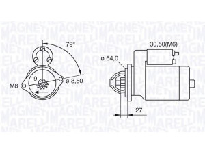 MAGNETI MARELLI 063521074370 starteris 
 Elektros įranga -> Starterio sistema -> Starteris
55353257, 55353257, 93186246, 93 186 246