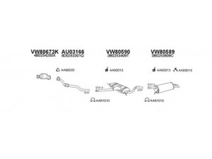 VENEPORTE 800417 išmetimo sistema 
 Išmetimo sistema -> Išmetimo sistema, visa