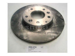 ASHUKI 0990-6703 stabdžių diskas 
 Dviratė transporto priemonės -> Stabdžių sistema -> Stabdžių diskai / priedai
0 986 479 132/BOSCH, 09.9131.10/BREMBO