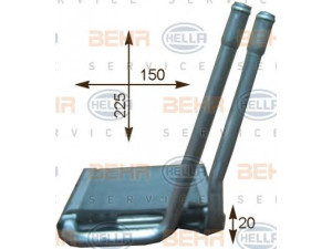 HELLA 8FH 351 315-681 šilumokaitis, salono šildymas 
 Šildymas / vėdinimas -> Šilumokaitis
97138-1G000
