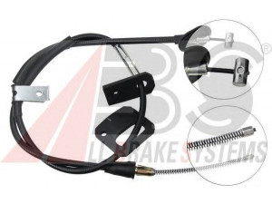 A.B.S. K12617 trosas, stovėjimo stabdys 
 Stabdžių sistema -> Valdymo svirtys/trosai
54420-60A20, 54420-60A60