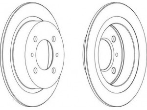 FERODO DDF790-1 stabdžių diskas 
 Dviratė transporto priemonės -> Stabdžių sistema -> Stabdžių diskai / priedai
4320658Y01, 4320658Y02