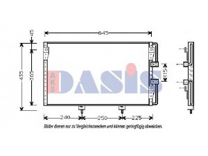 AKS DASIS 210065N kondensatorius, oro kondicionierius 
 Oro kondicionavimas -> Kondensatorius
8846050120