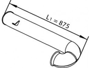 DINEX 22612 išleidimo kolektorius 
 Išmetimo sistema -> Išmetimo vamzdžiai
1680908, 1684683, 1738025