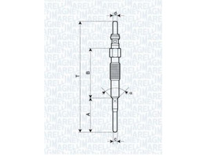 MAGNETI MARELLI 062900079304 kaitinimo žvakė 
 Kibirkšties / kaitinamasis uždegimas -> Kaitinimo kaištis
96440144, 96440144, 96440144