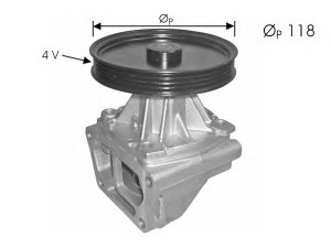PROTECHNIC PRW0647 vandens siurblys 
 Aušinimo sistema -> Vandens siurblys/tarpiklis -> Vandens siurblys
7617168, 7635148, 7651586, 7691046
