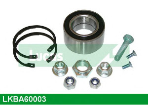 LUCAS ENGINE DRIVE LKBA60003 rato guolio komplektas 
 Ašies montavimas/vairavimo mechanizmas/ratai -> Rato stebulė/montavimas -> Rato guolis
191 498 625 A, 331 598 625 A, 331 598 625 B