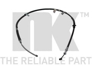 NK 904406 trosas, stovėjimo stabdys 
 Stabdžių sistema -> Valdymo svirtys/trosai
26051AE000