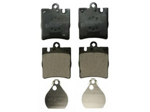 DENCKERMANN B110877 stabdžių trinkelių rinkinys, diskinis stabdys 
 Techninės priežiūros dalys -> Papildomas remontas
00024205220, A0024205220