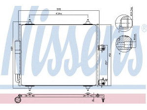NISSENS 94609 kondensatorius, oro kondicionierius 
 Oro kondicionavimas -> Kondensatorius
1489398080, 6455.AP, 1489398080