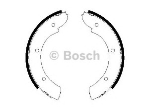 BOSCH 0 986 487 622 stabdžių trinkelių komplektas, stovėjimo stabdis 
 Stabdžių sistema -> Rankinis stabdys