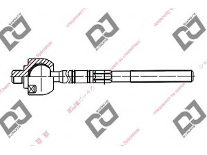 DJ PARTS DR1067 vidinė skersinė vairo trauklė 
 Vairavimas -> Vairo mechanizmo sujungimai
2203380715, 2303380015