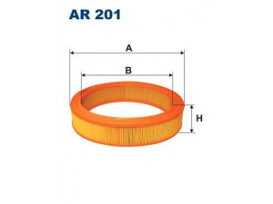FILTRON AR201 oro filtras 
 Techninės priežiūros dalys -> Techninės priežiūros intervalai
154, IM154, 75524148, 75524148C