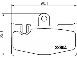 HELLA 8DB 355 011-661 stabdžių trinkelių rinkinys, diskinis stabdys 
 Techninės priežiūros dalys -> Papildomas remontas
0446650090, 0446650090, 0446650100