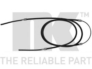 NK 902543 trosas, stovėjimo stabdys 
 Stabdžių sistema -> Valdymo svirtys/trosai
6049290, 6049291