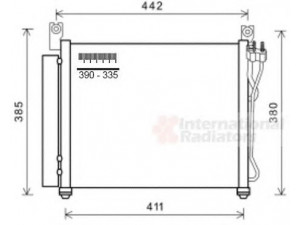 VAN WEZEL 83005158 kondensatorius, oro kondicionierius 
 Oro kondicionavimas -> Kondensatorius
97606-07500, 9760607500
