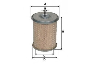 UNIFLUX FILTERS XA2037 oro filtras