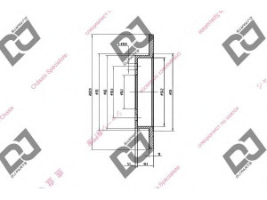 DJ PARTS BD1356 stabdžių diskas 
 Dviratė transporto priemonės -> Stabdžių sistema -> Stabdžių diskai / priedai
58411-29310, 5841129300, 5841129310