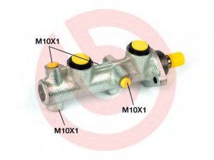 BREMBO M 85 079 pagrindinis cilindras, stabdžiai 
 Stabdžių sistema -> Pagrindinis stabdžių cilindras
010165, 03212302913, 0204123029
