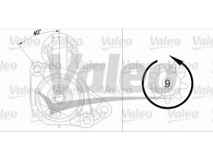 VALEO 458160 starteris 
 Elektros įranga -> Starterio sistema -> Starteris
020911023S, 020911023SX, 020911023T