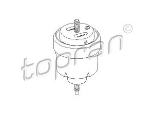 TOPRAN 205 164 variklio montavimas 
 Variklis -> Variklio montavimas -> Variklio montavimo rėmas
06 84 674, 6 84 674, 90495447