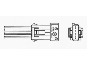 NGK 1813 lambda jutiklis 
 Variklis -> Variklio elektra
1628.NY, 96 369 683 80, 1628.NY