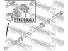 FEBEST 2715-S80SA gofruotoji membrana, kardaninis velenas
30787839