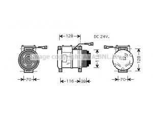 AVA QUALITY COOLING IVK072 kompresorius, oro kondicionierius 
 Oro kondicionavimas -> Kompresorius/dalys
99488569