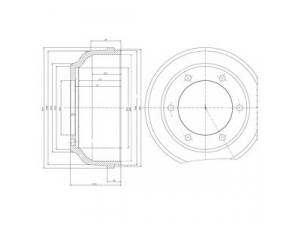 DELPHI BF467 stabdžių būgnas 
 Stabdžių sistema -> Būgninis stabdys -> Stabdžių būgnas
4078770, 4446219, YC1W1126ED