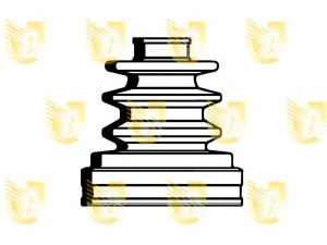 UNIGOM 313141 gofruotoji membrana, kardaninis velenas 
 Ratų pavara -> Gofruotoji membrana
0443835012, 0443835022