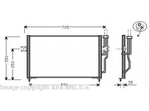AVA QUALITY COOLING VO5086 kondensatorius, oro kondicionierius 
 Oro kondicionavimas -> Kondensatorius
CAB311B080, CAB311B116, MR146691
