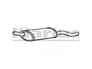 KLARIUS 220676 galinis duslintuvas
5852958, 90531318, 5852958, 90531318