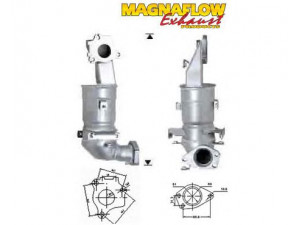 MAGNAFLOW 75606D katalizatoriaus keitiklis 
 Išmetimo sistema -> Katalizatoriaus keitiklis
208A0AU625