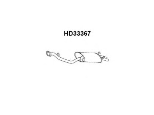 VENEPORTE HD33367 galinis duslintuvas 
 Išmetimo sistema -> Duslintuvas
18307SE1G32, 18307SE1G52
