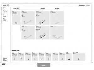 DINEX 147200015 išmetimo sistema