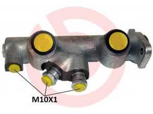 BREMBO M 68 064 pagrindinis cilindras, stabdžiai 
 Stabdžių sistema -> Pagrindinis stabdžių cilindras
7700617299, 24212009033, 24212017083
