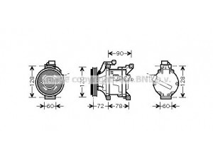 AVA QUALITY COOLING TOK444 kompresorius, oro kondicionierius 
 Oro kondicionavimas -> Kompresorius/dalys
8831052381