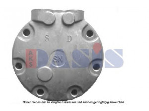AKS DASIS 852054N cilindro galvutė, kompresorius