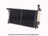 AKS DASIS 060810N radiatorius, variklio aušinimas 
 Aušinimo sistema -> Radiatorius/alyvos aušintuvas -> Radiatorius/dalys
1301SX