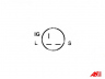 AS-PL ARR2003 remonto rink., kintamosios srovės generatoriaus lygintuvas
8-97083286-0, 8-97111263-0, L250G-1320
