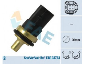 FAE 33781 siuntimo blokas, aušinimo skysčio temperatūra; siuntimo blokas, aušinimo skysčio temperatūra 
 Elektros įranga -> Jutikliai
078 919 501 C