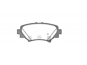 OPEN PARTS BPA1570.02 stabdžių trinkelių rinkinys, diskinis stabdys 
 Techninės priežiūros dalys -> Papildomas remontas
B4Y02648ZA, B4Y02648ZB