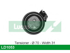 LUCAS ENGINE DRIVE LD1053 įtempiklis, paskirstymo diržas